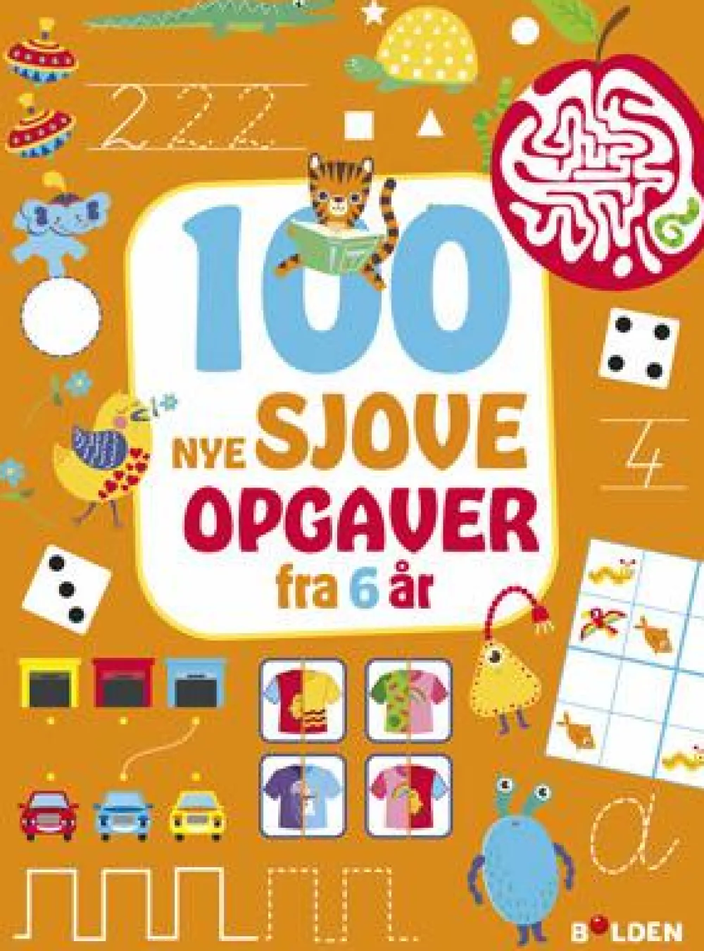 Discount Forlaget Bolden 100 nye sjove opgaver - Fra 6 år