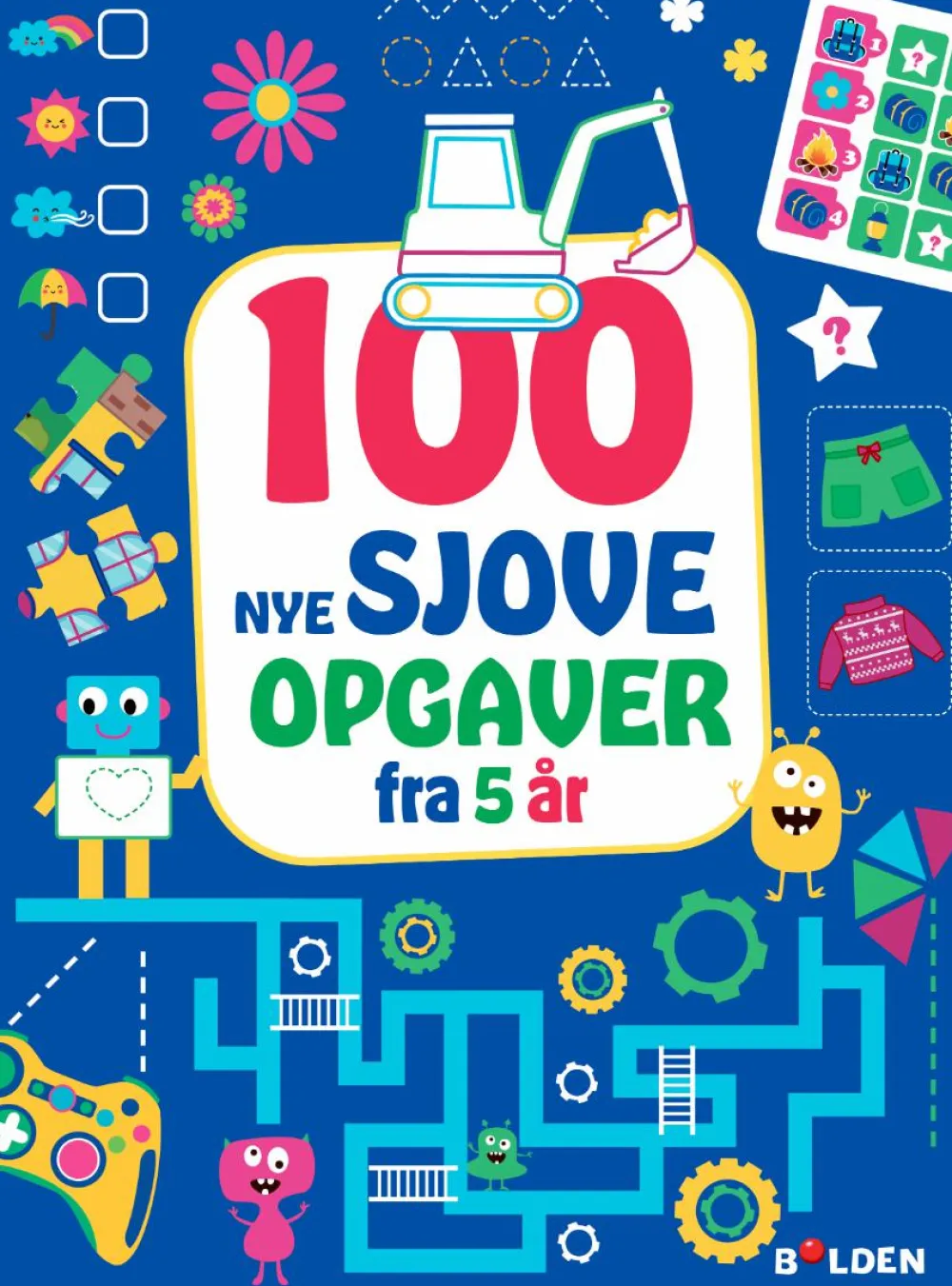 Discount Forlaget Bolden 100 nye sjove opgaver - Fra 5 år