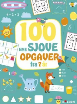 New Forlaget Bolden 100 nye sjove opgaver - Fra 7 år
