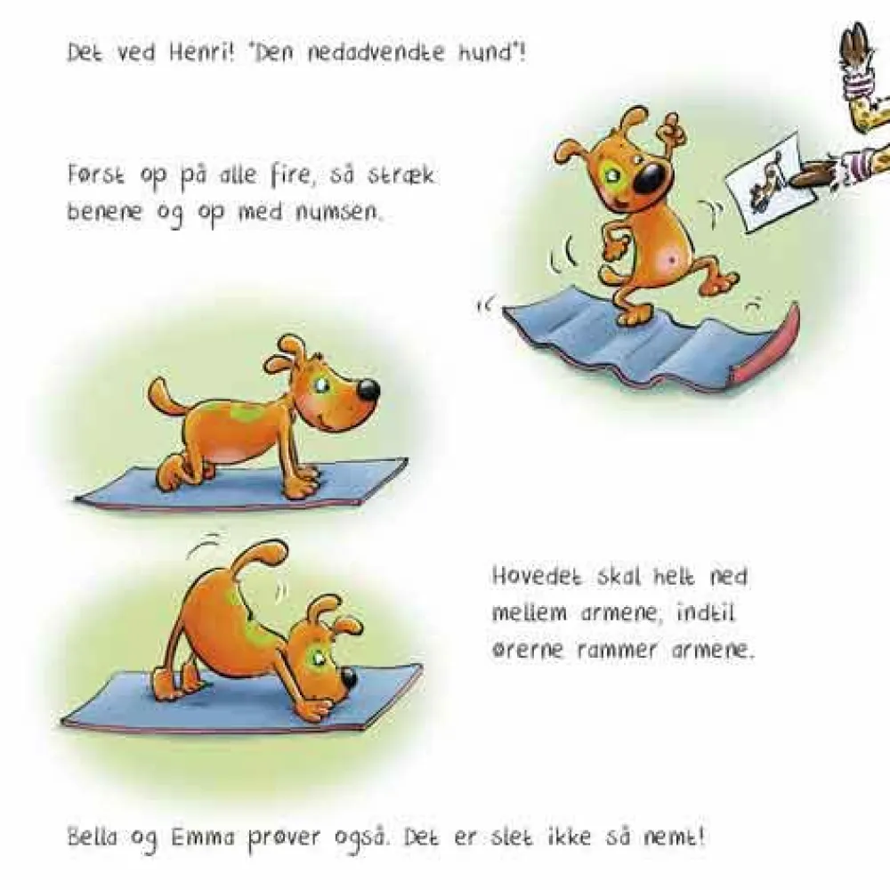 Outlet Forlaget Bolden 7 søde venner: Vi laver yoga