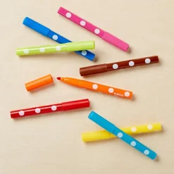 New Djeco 8 Slidstærke Vaskbare Filttusser