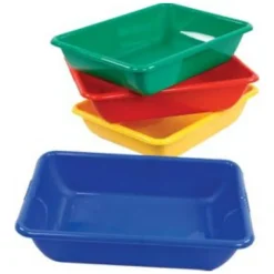 Online Aktivitetsbakker af plast, 4 stk