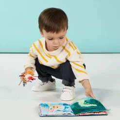 Outlet Lilliputiens Aktivitetsbog i stof - Jack brøler