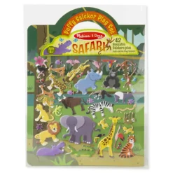 Hot Melissa & Doug Aktivitetsbog med klistermærker - Safari