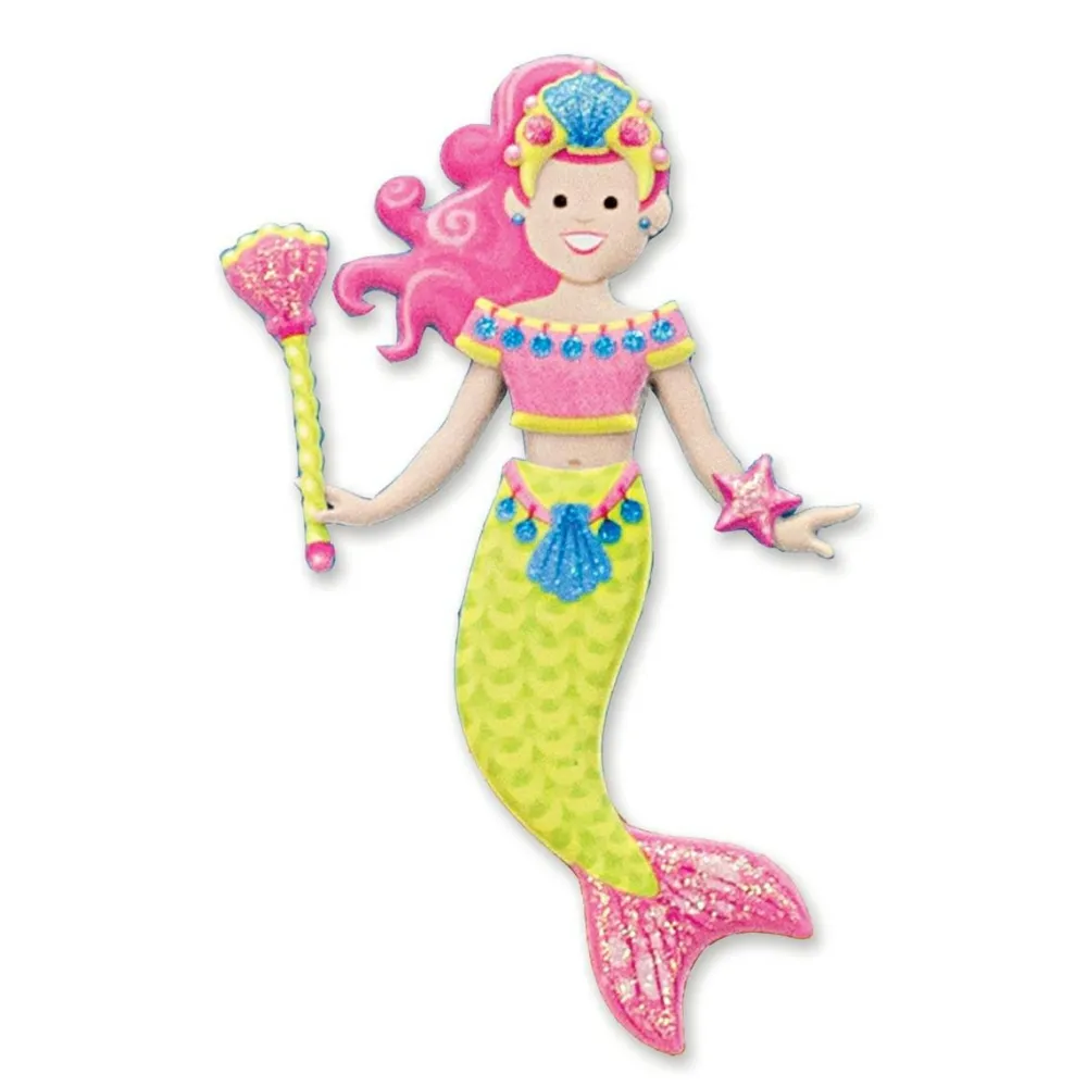 Melissa & Doug Aktivitetsbog med klistermærker - Havfruer