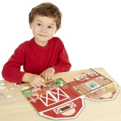 Hot Melissa & Doug Aktivitetsbog med klistermærker - Bondegården