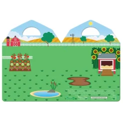 Hot Melissa & Doug Aktivitetsbog med klistermærker - Bondegården