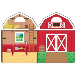 Hot Melissa & Doug Aktivitetsbog med klistermærker - Bondegården