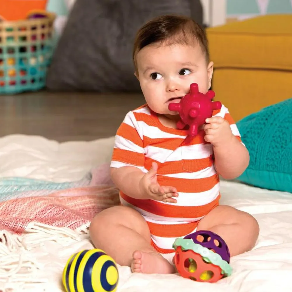 Hot B. Toys Aktivitetsbolde - Ball-a-Balloos, 4 stk