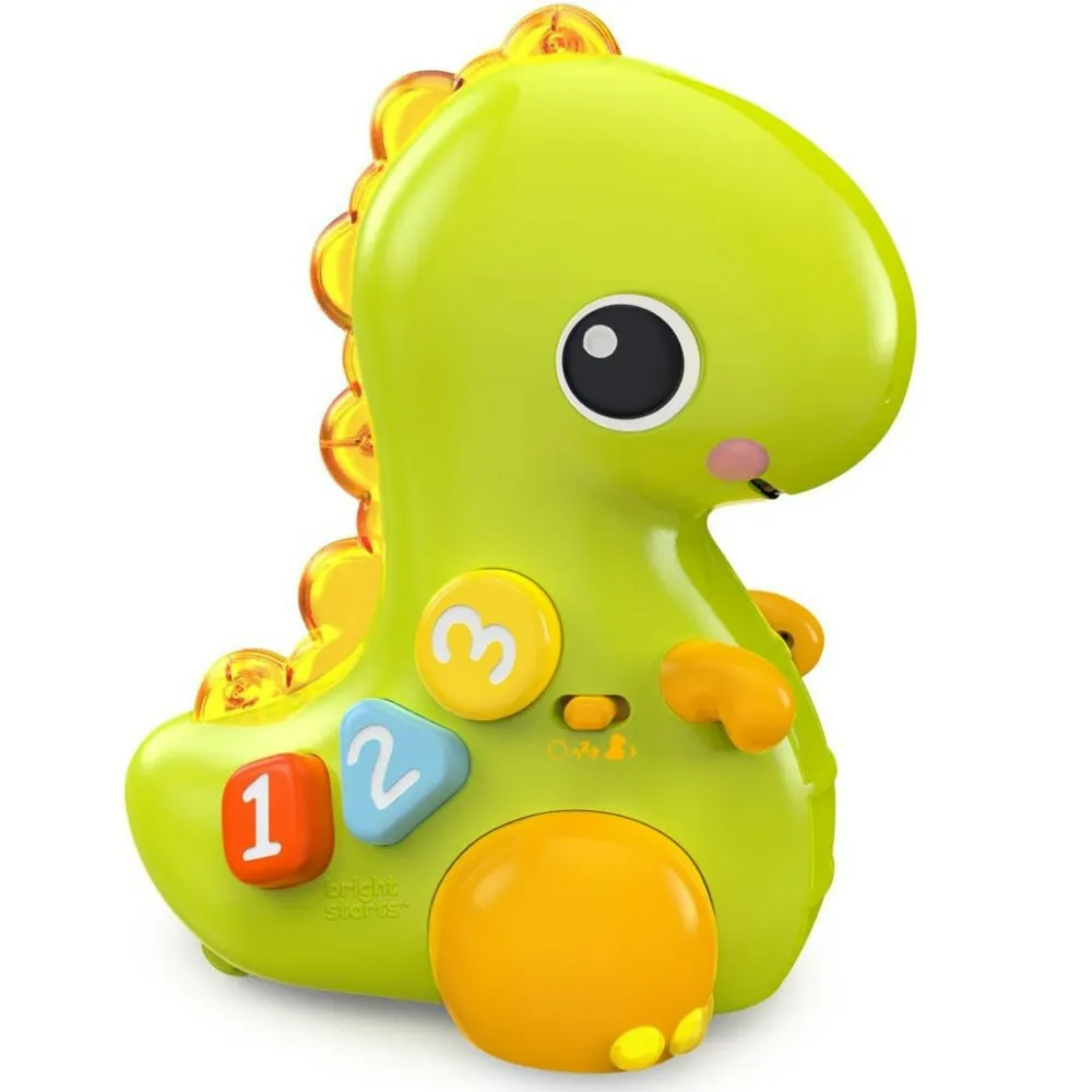 Outlet Bright Starts Aktivitetsdinosaur med lyd og lys