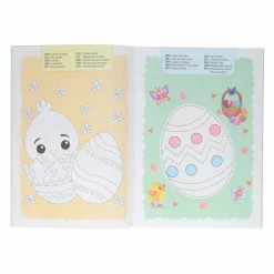 Aktivitetshæfte & malebog - Påske
