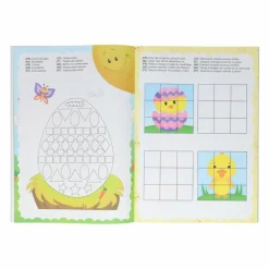 Aktivitetshæfte & malebog - Påske