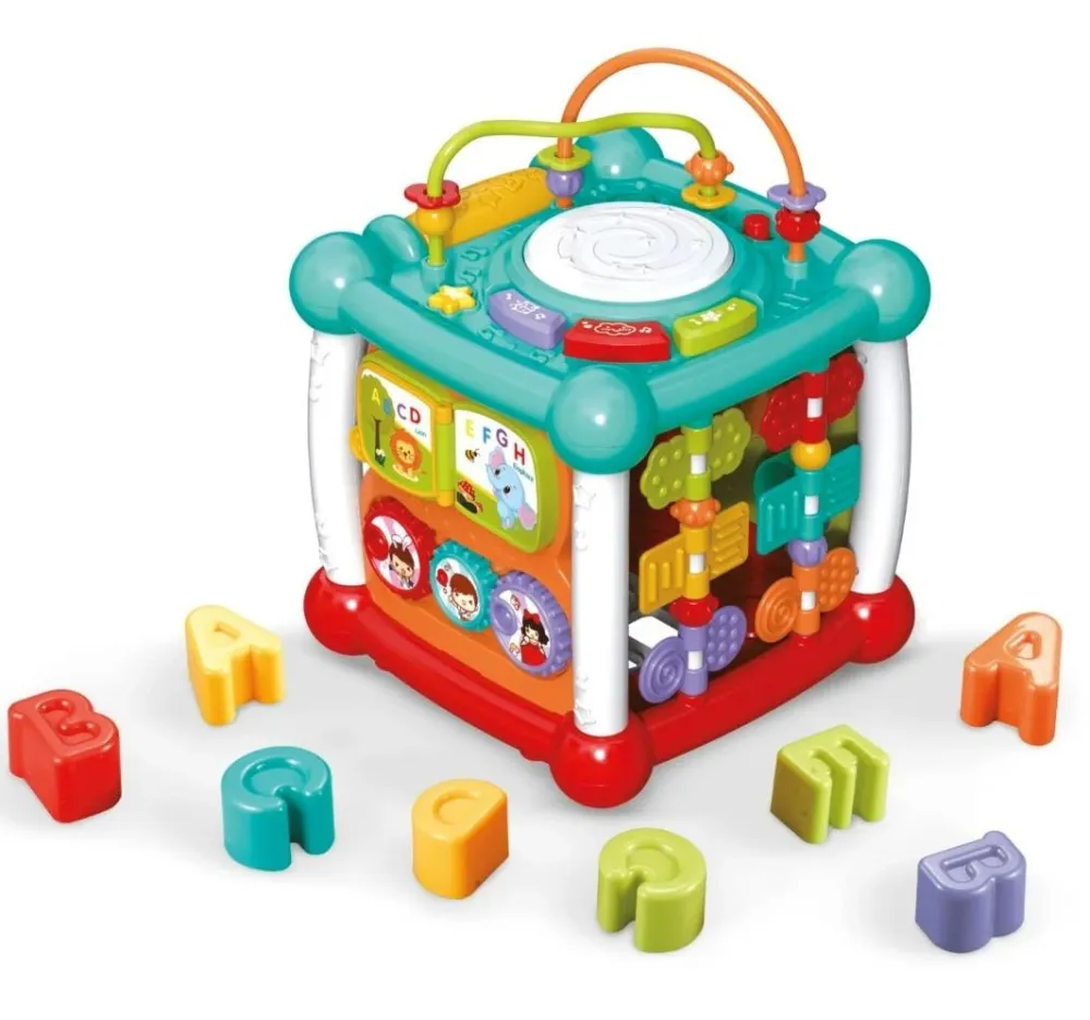 Hot Scandinavian Baby Products Aktivitetskube med musik og bluetooth-funktion