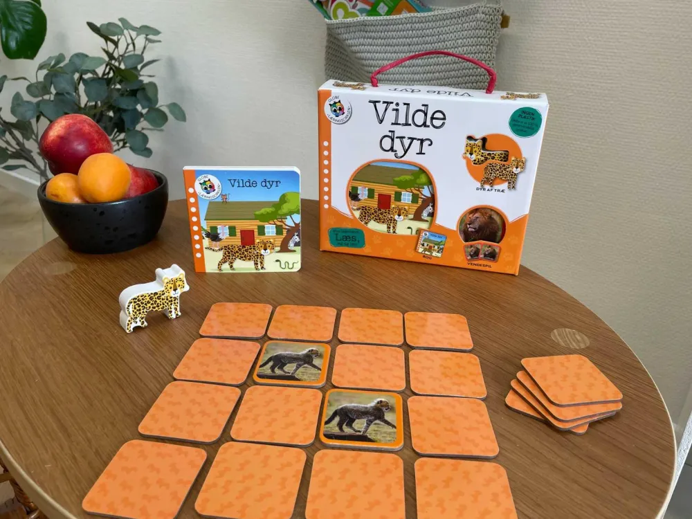 Aktivitetskuffert - Vilde dyr