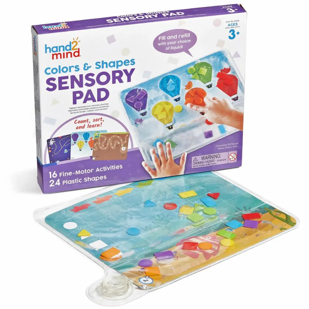 Online Learning Resources Aktivitetsmåtte - Former, farve & finmotorik