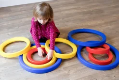 Clearance Aktivitetsringe i 3 størrelser, 9 stk i alt