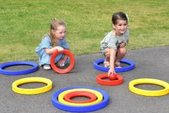 Clearance Aktivitetsringe i 3 størrelser, 9 stk i alt