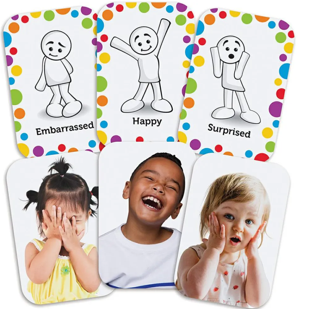 Hot Learning Resources Aktivitetssæt - Lær om følelser og kropssprog