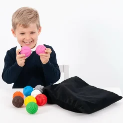 Outlet tickit® Aktivitetssæt m. sansebolde, 18 stk