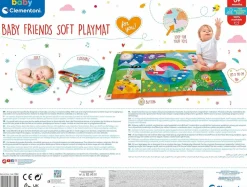 New Clementoni Aktivitetstæppe - Regnbue, 135 x 90 cm