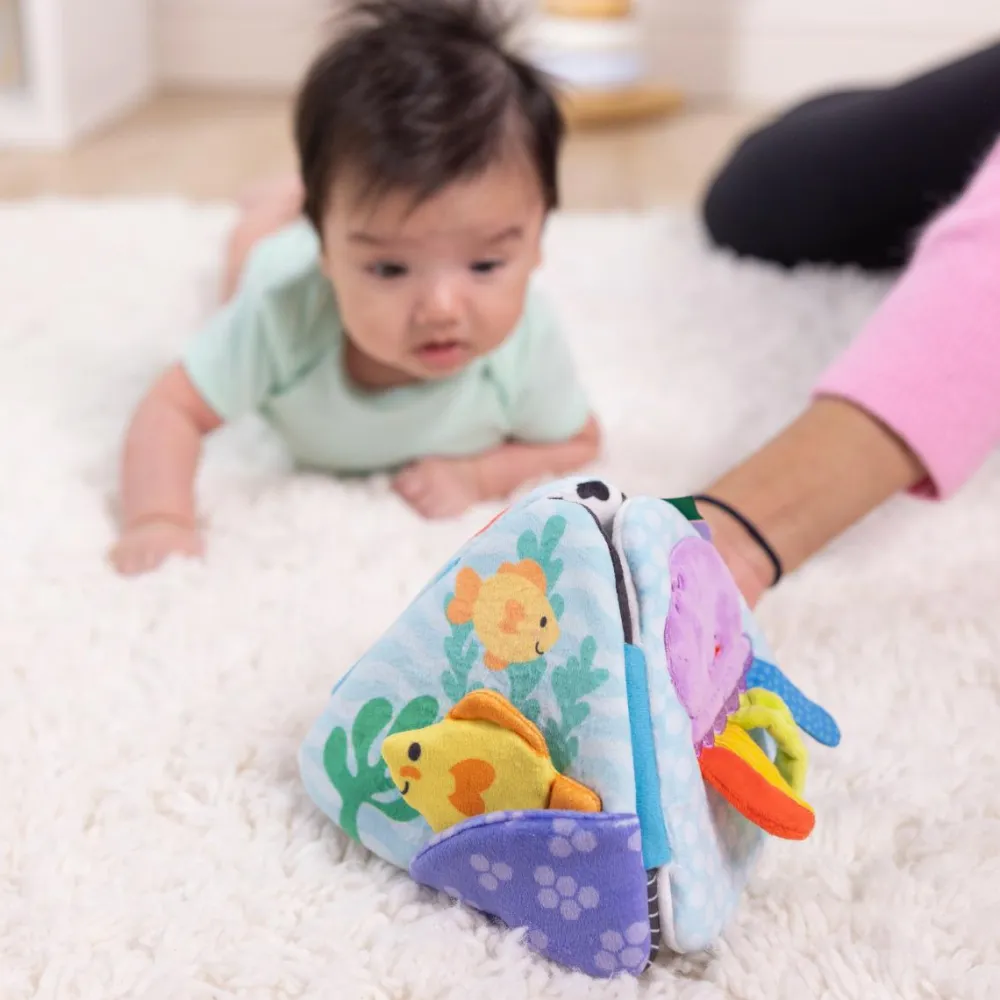 Sale Melissa & Doug Aktivitetstrekant til baby - Havdyr