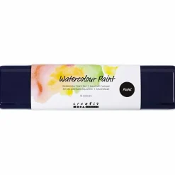 Sale Creativ Company Akvarelsæt - Pastel, 12 farver