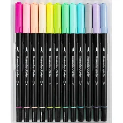 Best Creativ Company Akvareltusser - Pastel, 12 stk