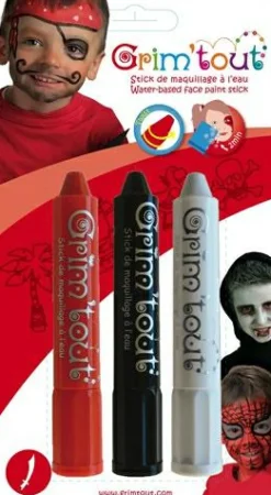 Sale Grim'Tout Ansigtsfarve - Farvestifter 3 stk.