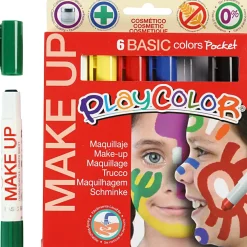 Online Ansigtsfarve - Tegnestifter Basisfarver, 6 stk