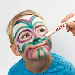 Online Ansigtsfarve - Tegnestifter Basisfarver, 6 stk