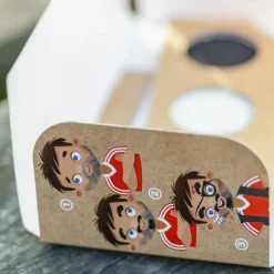 Best Ansigtsmaling m. 3 farver - Pirat & mariehøne