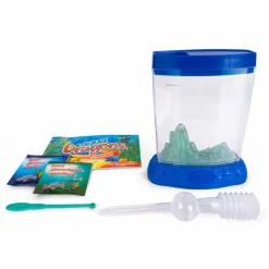 Aqua Dragons i farveskiftende akvarium med LED lys