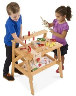 New Melissa & Doug Arbejdsbænk med værktøj