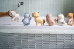 Tikiri Arktiske dyr i 100% naturgummi