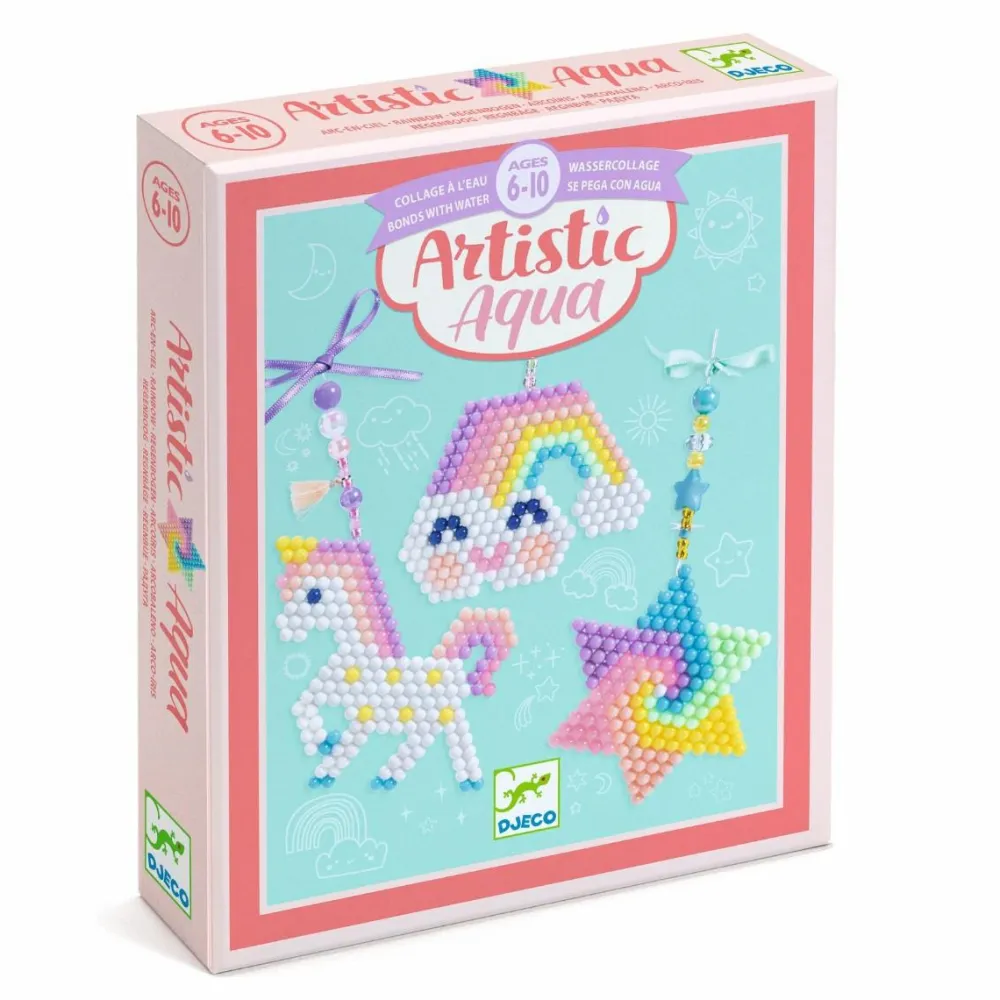 New Djeco Artistic Aqua - Vandperler, Regnbue