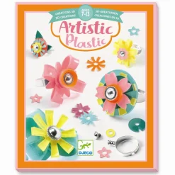 Online Djeco Artistic Plastic - Lav fingerringe af krympeplast