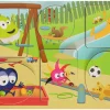 New Babblarna 2-i-1 puslespil - Legeplads