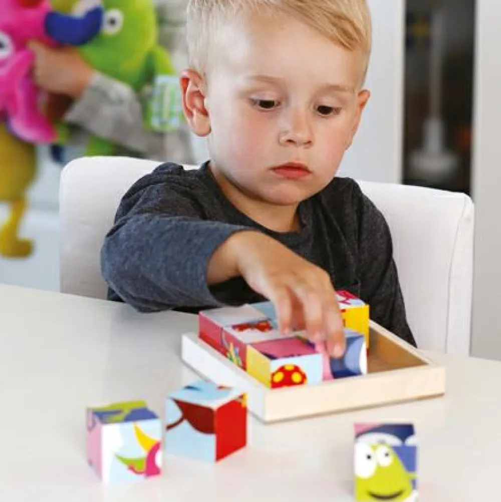 Online Babblarna Klodspuslespil - 9 klodser