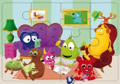 Hot Babblarna puslespil m. 12 brikker - Hverdag