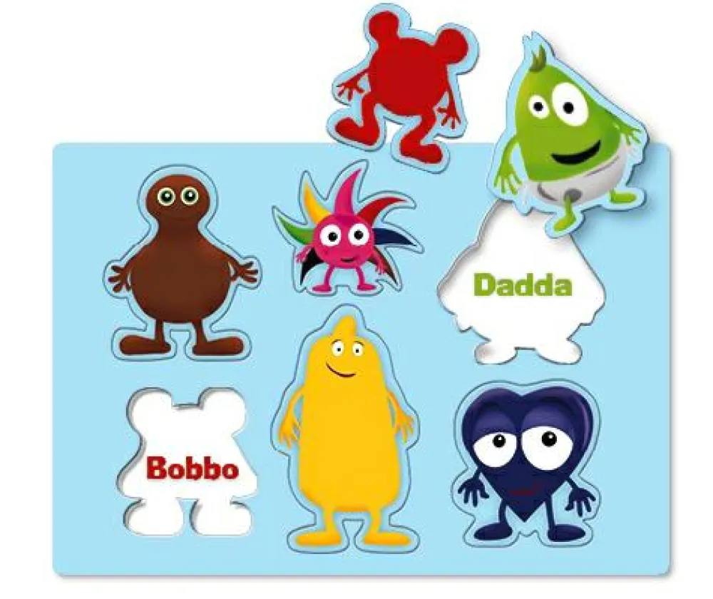 Best Babblarna sprogtræning - Puslespil m. former