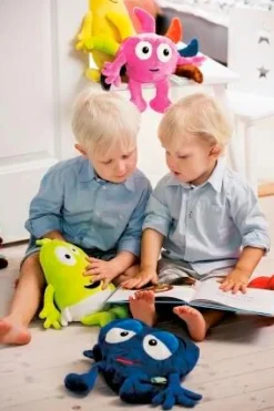 Babblarna sprogtræning Plys - Bamse 25-30 cm