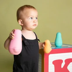 Babushka-fugle - Pink