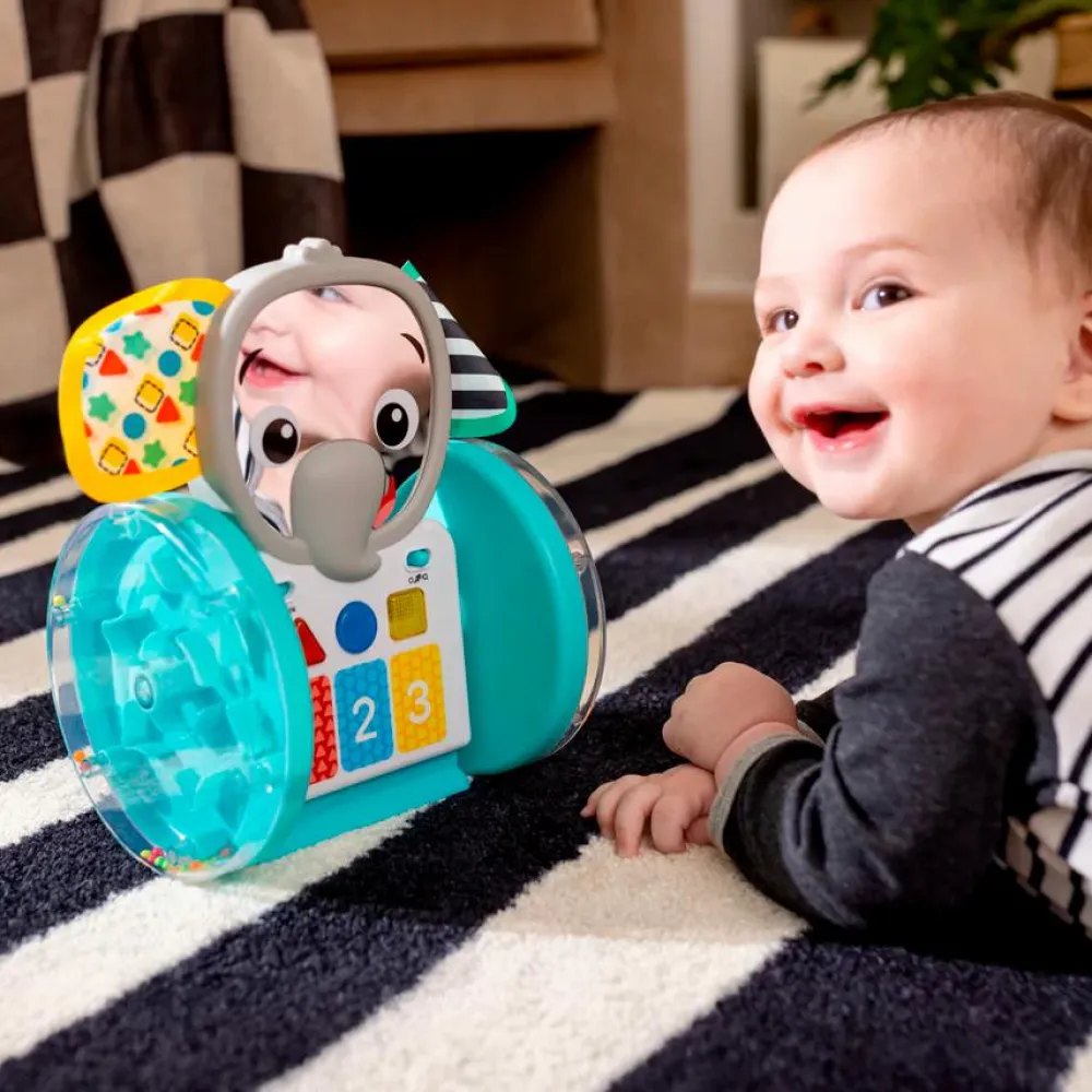 Clearance Baby Einstein - 2-i-1 elefant med lyd og lys