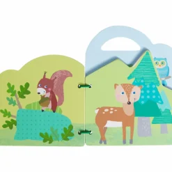 Online Haba Babybog af træ - Dyrene i skoven