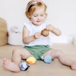 Outlet Melissa & Doug Babybold - Safarivenner, 4 stk