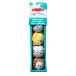 Outlet Melissa & Doug Babybold - Safarivenner, 4 stk