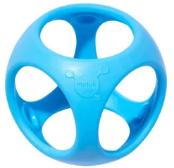 Clearance Moluk Babybold i silikone - Lyseblå, 1 stk.