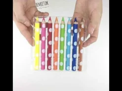 Outlet Djeco Baby-farveblyanter 8 stk. - Fra 18 mdr.