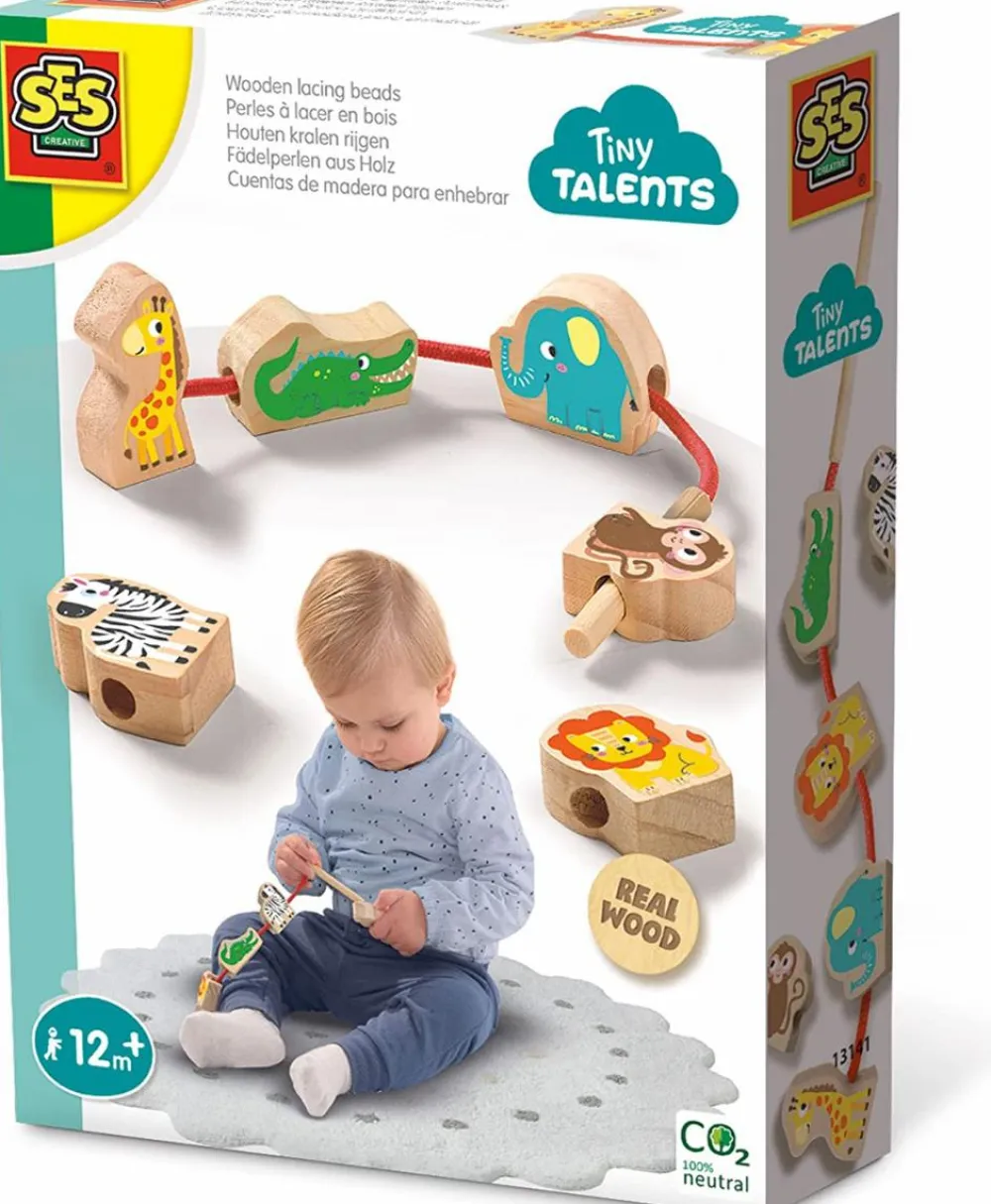 Best SES Creative Babyperler - Dyrene på savannen