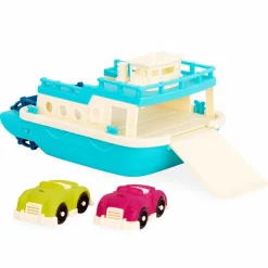 Clearance B. Toys Badeleg - Færge inkl. 2 biler